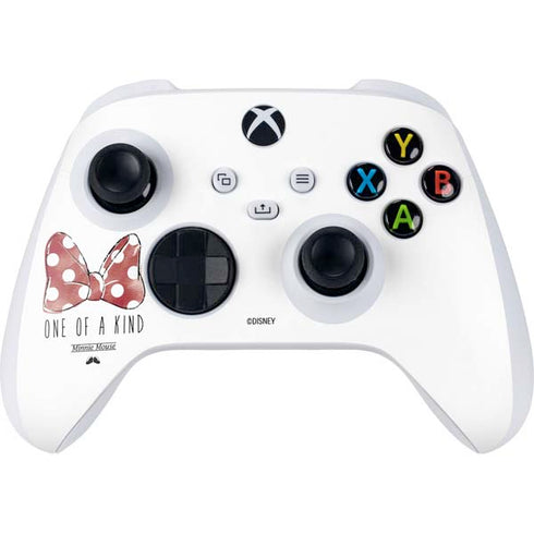 Disney Minnie Mouse One Of A Kind Bow Xbox Series S Controller Skin